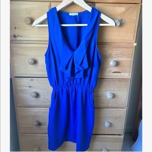 Urban Outfitters Blue Ruffle Dress